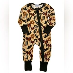 Little Eyes Prairie Floral Bamboo Zippy- Old Style Zipper Cover